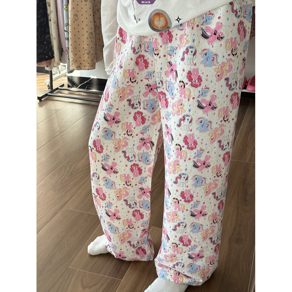 Pyjama My Little Pony cho nữ, phong cách Hàn Quốc, phù hợp mặc mùa hè