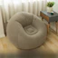 Ghế bơm hơi CORALTIDE, Sofa bơm hơi đơn mềm đa năng, Ghế sân vườn nhẹ thoải mái có thể gập lại di động Phòng khách