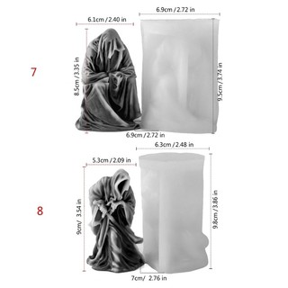 Khuôn làm CAPA Thiết kế Gothic Silicone an toàn để trưng bày ngày lễ và thủ công sáng tạo