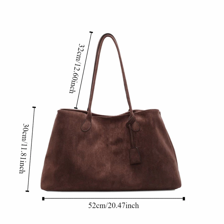 Women's Korean-Style Suede Handbag – 2