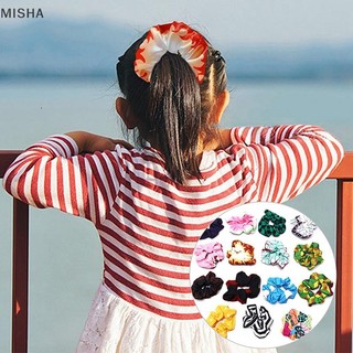Thời trang Misa 2021: Băng đô thủ công co giãn Scrunchie