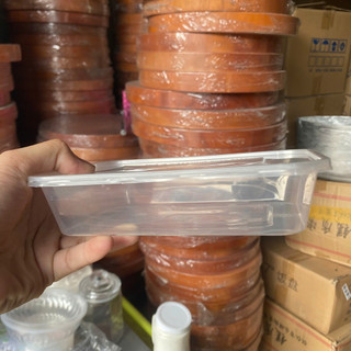 100 Hộp Chữ Nhật 500ml,600ml,750ml,1000ml Hân Thịnh Đựng Chân Gà, Rau Câu, Dùng 1 lần - Trường An VN