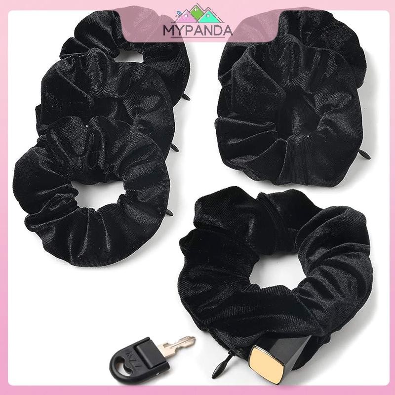 MYPANDA Scrunchie Có Dây Kéo Bí Mật - Bảo Quản Chìa Khóa & Tiền Mặt Khi Đi Du Lịch