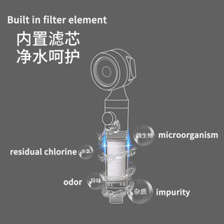 Vòi sen du lịch, đầu vòi hoa sen di động, lọc điều áp, lọc nước, máy nước nóng kháng khuẩn, vòi tắm ✷ Fa