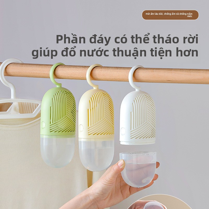 Túi Chống Ẩm Tủ Quần Áo, Hộp Hút Ẩm Treo Tủ, Chất Làm Khô, Máy Hút Ẩm Gia Đình Hiệu Quả Cao