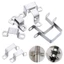 Kẹp ống nước inox 304 GREAT Ohm, đai xiết ống hình chữ U/vuông/chữ nhật bền chắc