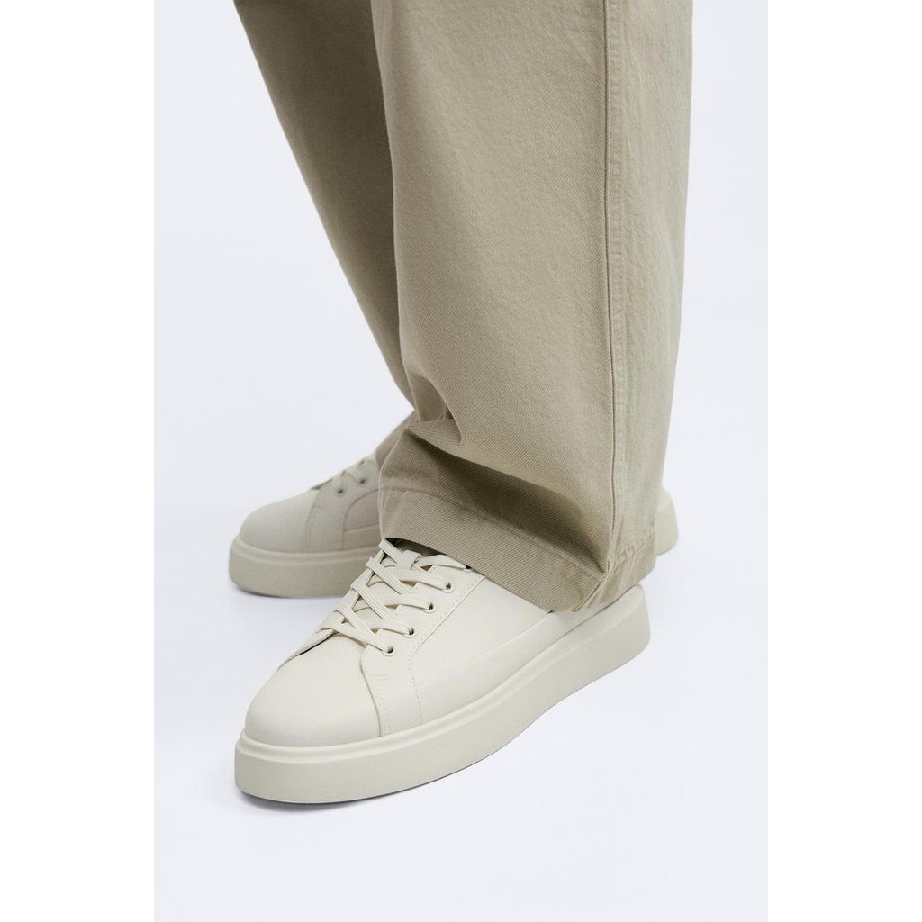 Giày sneaker Zara CHUNKY MONOCHROME chính hãng đế cao