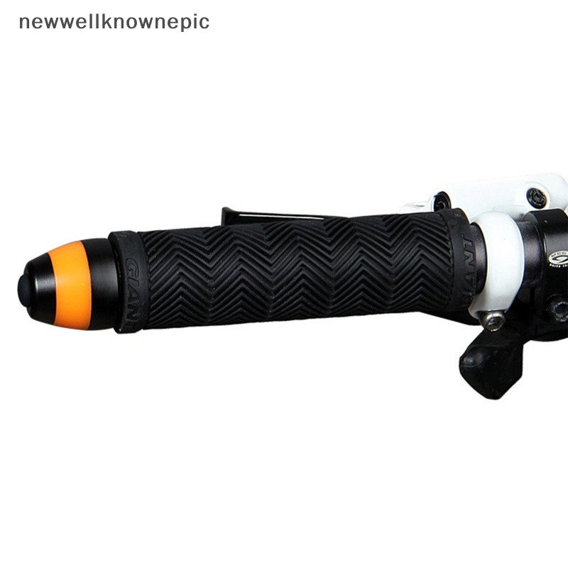 Newwellknownepic Tay Lái Thanh Ánh Sáng Cuối Cảnh Báo An Toàn Đèn Xe Đạp Chạy Bằng Đèn LED Đi Xe Đạp Thanh Cuối Phích Cắm Đèn Báo VN