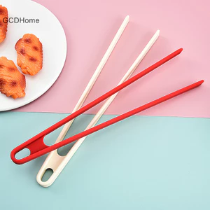 Gcdhome Silicone Thực Phẩm Bánh Mì Nướng Lưỡi Trivet Lưỡi Cho Nhà Bếp Kẹp Chống Trơn Trượt Nấu Kẹp BBQ Salad Dụng Cụ Nướng Phụ Kiện Nhà Bếp HOT