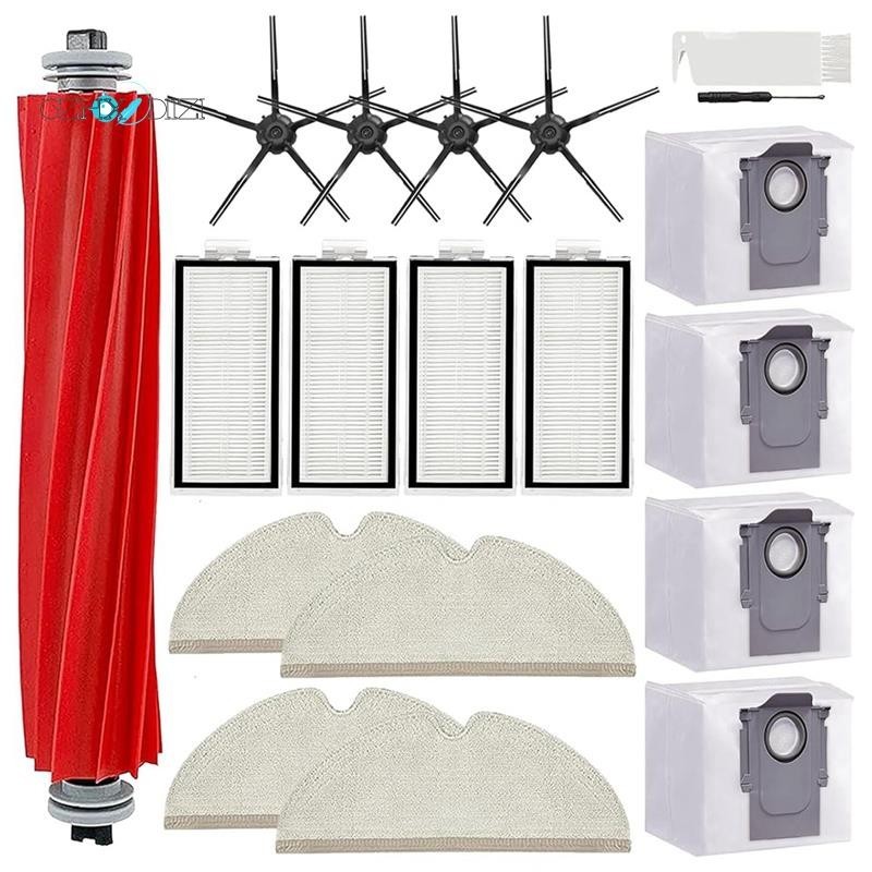Lot De 4 Filtres HEPA Lavables Pour Roborock Q7 Max / Q7 Max+ / T8 – Accessoires Aspirateur Robot