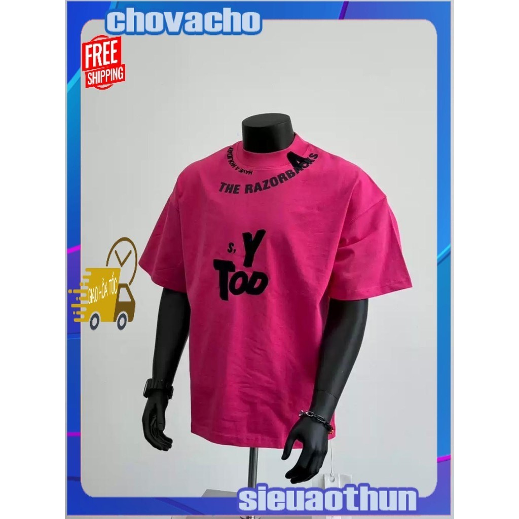 Áo thun Stee Cổ tròn TODAY II PINK Localbrand ICVCVNI Unisex