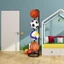 GODD Metal 4 tầng Bóng đá Basketbal Bóng chuyền Giá trưng bày Giá đỡ lưu trữ