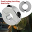 CATMALLER88 1 Vòng cổ trục, Vòng giới hạn khóa cố định chia đôi trục quang riêng biệt, Đường kính 6-20mm có ốc vít Vòng cổ loại kẹp hợp kim nhôm