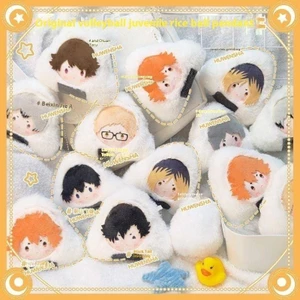 Haikyuu!! Quyến Rũ Móc Khóa Sang Trọng - Oikawa Tooru, Hinata Shoyo, Kenma Kozume Onigiri Design