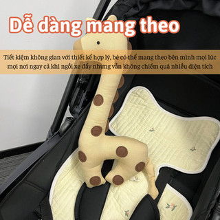 Thú Bông Bunnies House Cotton Nhẹ, Bé Ôm Ngủ Dịu Êm, Dễ Mang Theo