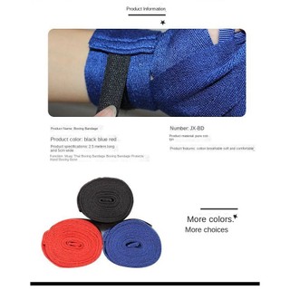 Boxing Bandage Sanda Boxing Bandage Elastic 3 M Men's and Women's Muay Thai Fighting Training Adult Boxing Hand Wrap 5 M Fitness vdkK