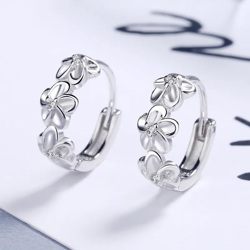 Bông tai kim bạc URMYLADY 925 dành cho nữ Thời trang cưới Trang sức chất lượng cao