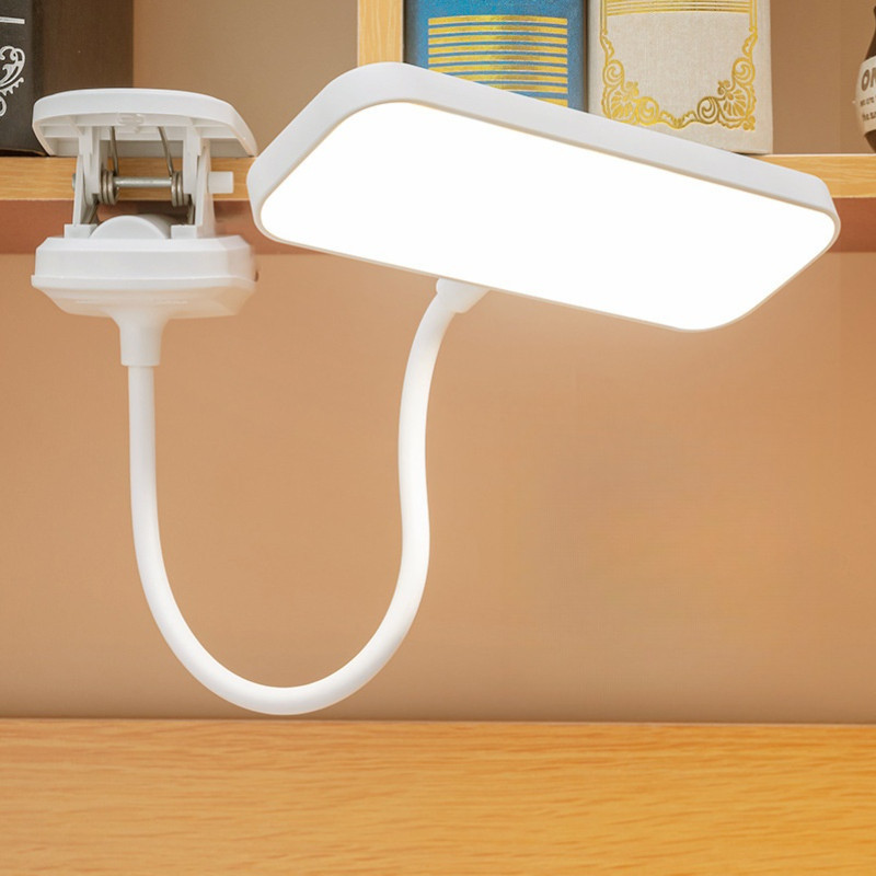 Đèn LED Kẹp Bàn Bảo Vệ Mắt Khi Học Tầm Nhìn Bảo Vệ Mắt Có Thể Sạc Lại Dành Cho Học Sinh