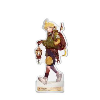 Mô hình Standee VOCALOID Rin/Len Kagamine Hatsune Miku anime chibi tượng mica trong trưng bày độc đáo