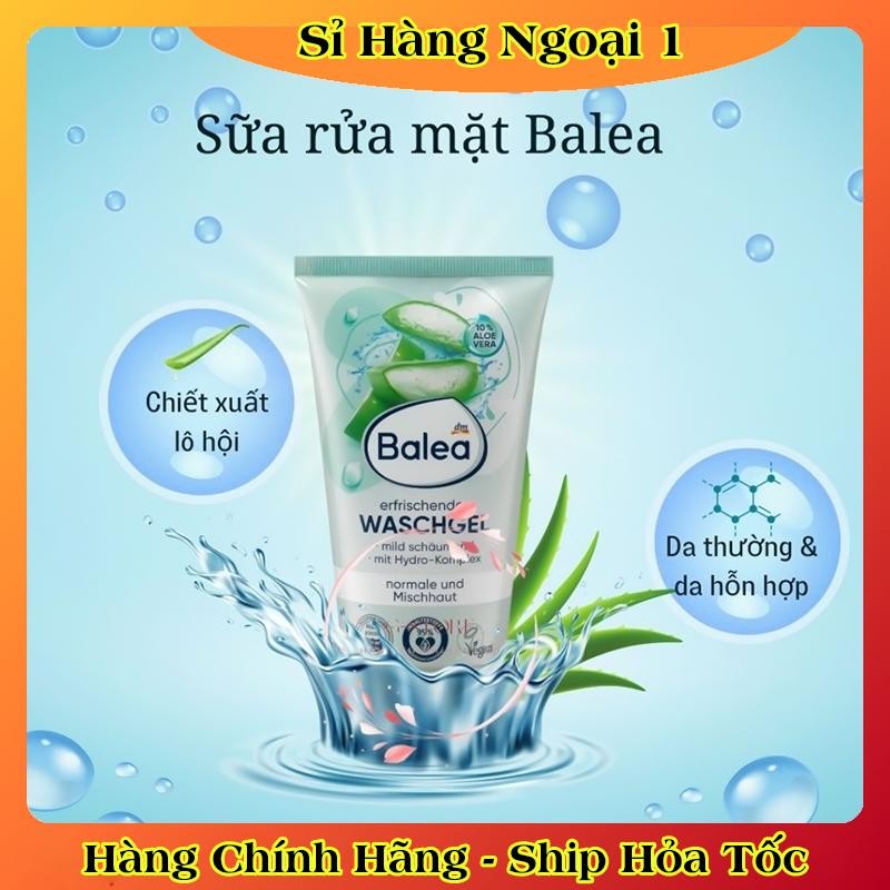 [Hàng nội địa Đức] Sữa rửa mặt Balea của Đức - Mẫu mới Đủ Bill
