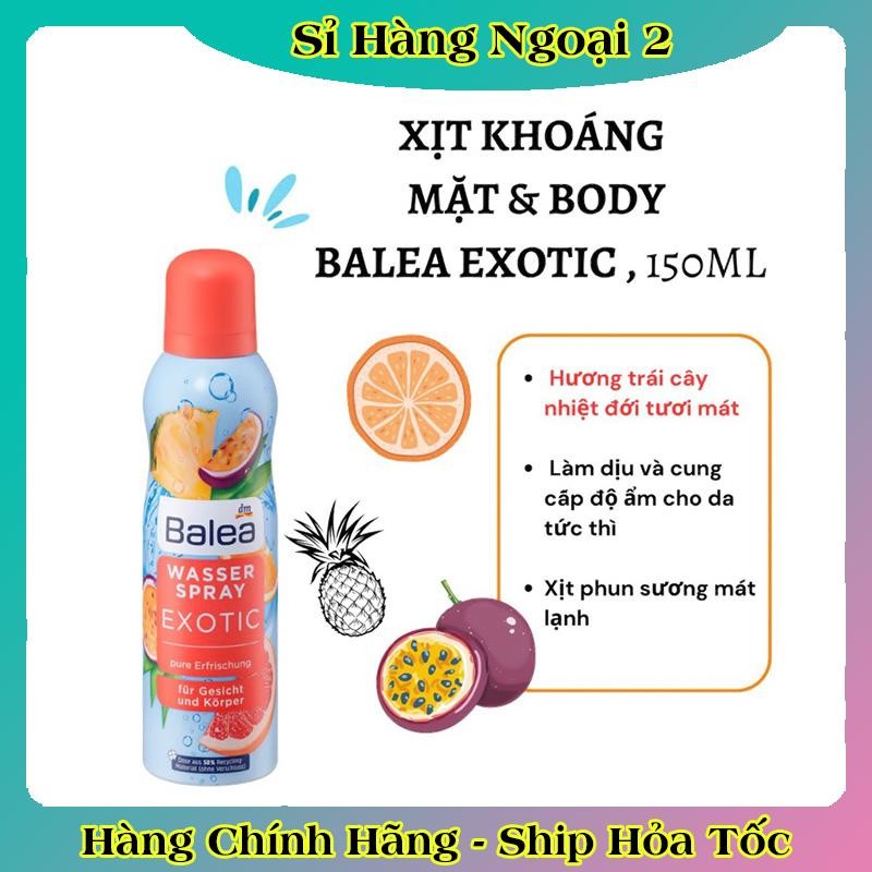 [auth] XỊT KHOÁNG BALEA  AQUA 150ML -NỘI ĐỊA ĐỨC ĐỦ BILL [Hot]
