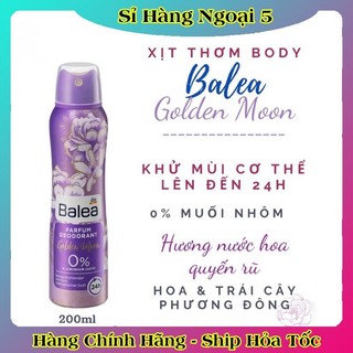 Xịt thơm cơ thể và khử mùi Balea của Đức - Mẫu mới nhất