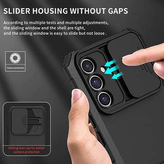 Vỏ Mới Cho Samsung Galaxy A54 A34 A24 A04 A04e A04s A14 5G 4G Vỏ Chống Sốc Đẩy Kéo Bảo Vệ Camera Đứng
