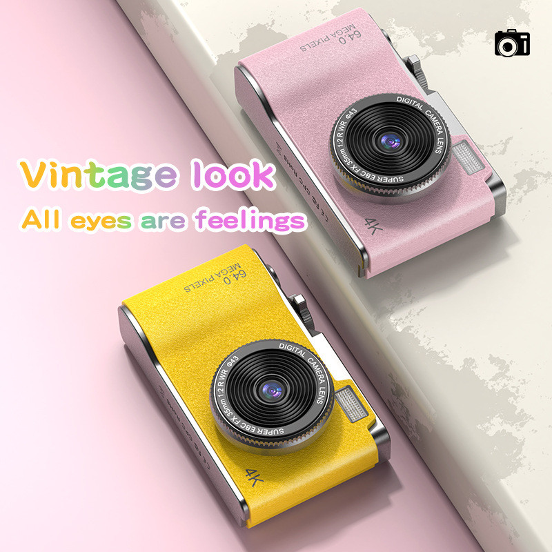 CameraCamera kỹ thuật số Ccd HD dành cho học sinh Camera chụp ảnh kép ...