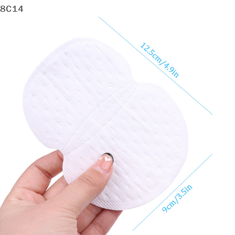 [8C14] 50 Miếng Dán Mồ Hôi Nách Nách Dùng Một Lần Miếng Dán Bảo Vệ Thấm Hút [8C]