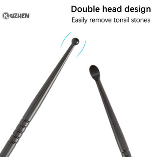 Kuzhen 1 Cái Tonsil Đá Loại Bỏ Tai Sáp Tẩy Inox Tẩy Miệng Dụng Cụ Chăm Sóc Đá Tonsil Tẩy Chăm Sóc Sức Khỏe HOT