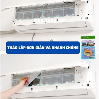 Combo 5 túi(10 tờ) Giấy Lọc Bụi Dùng Cho Máy Điều Hòa Không Khí SUNND