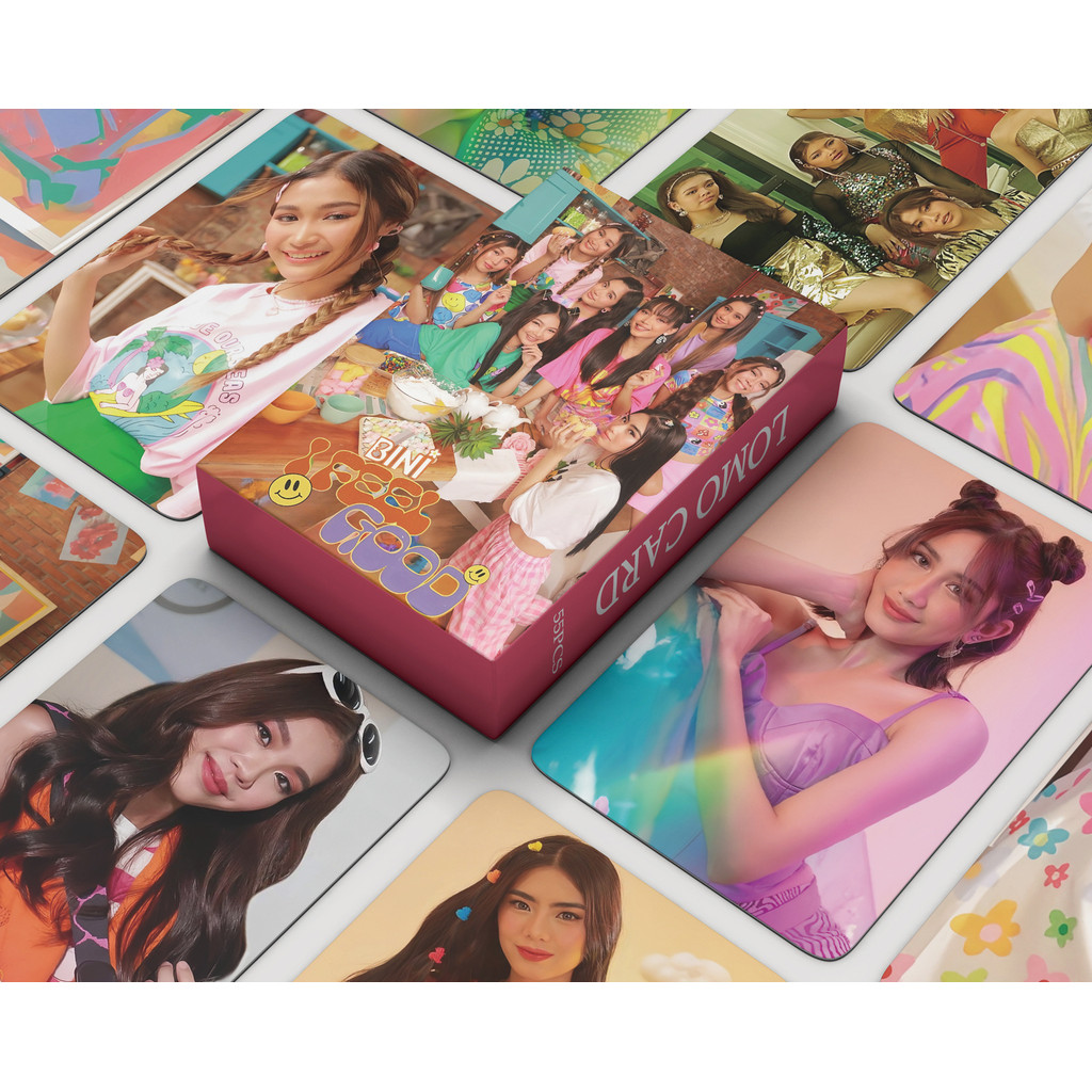 30-124 chiếc BINI SB19 Photocard PANTROPIKO CHERRY TRÊN Laser ba chiều KATSEYE Lomo Cards Aiah Colet Maloi Gwen Stcey Mikha Jhoanna Sheena Dán Bưu thiếp ba chiều