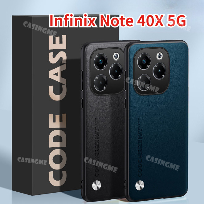 Infinix Note 40X 5G 2024 Vỏ điện thoại da trơn sang trọng cho Infinix Note 40X Note40X Note40 40 X InfinixNote40X 5G 4G 2024 Ốp lưng chống sốc PC cứng mờ