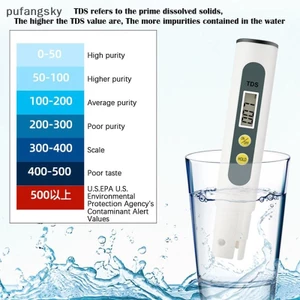 Pusky 0,01 Tds Ec PH Meter cho Bút kiểm tra PH kỹ thuật số chất lượng nước với phạm vi 0-14 PH VN