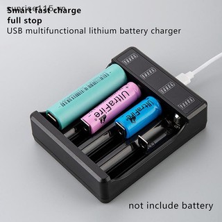 Bộ sạc nhanh SRVN 18650 / 14500 có cáp loại 4.2V Bộ sạc khe cắm Lithium 4.