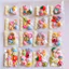 Sticker 3D nổi trang trí sổ sách, bình nước, điện thoại chống thấm nước