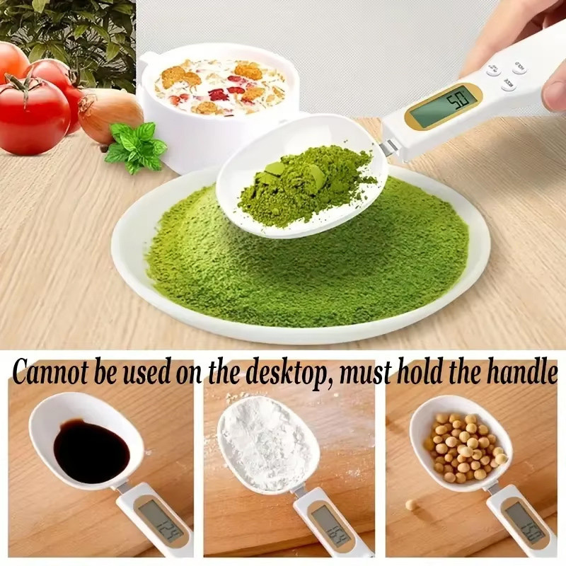 Cân Nhà Bếp Cân Thìa Kỹ Thuật Số Cân Thìa Đo Trọng Lượng 500g / 0.1g Mini Nhà Bếp Trọng Lượng Dụng Cụ Cho Sữa Cà Phê Đường
