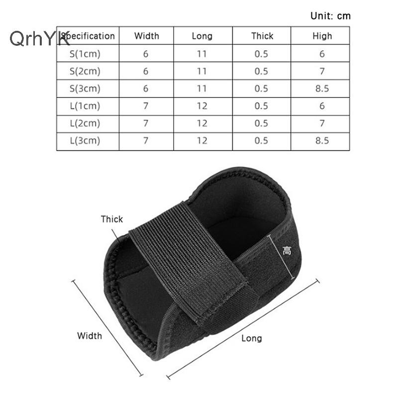 Nhà Máy Thời Trang 1-3cm Vô Hình Tăng Chiều Cao Tất Silicon Gel Gót Miếng Lót Chỉnh Hình Vòm Hỗ Trợ Gót Chân Đệm Đế Đế Chân Unisex QrhYK