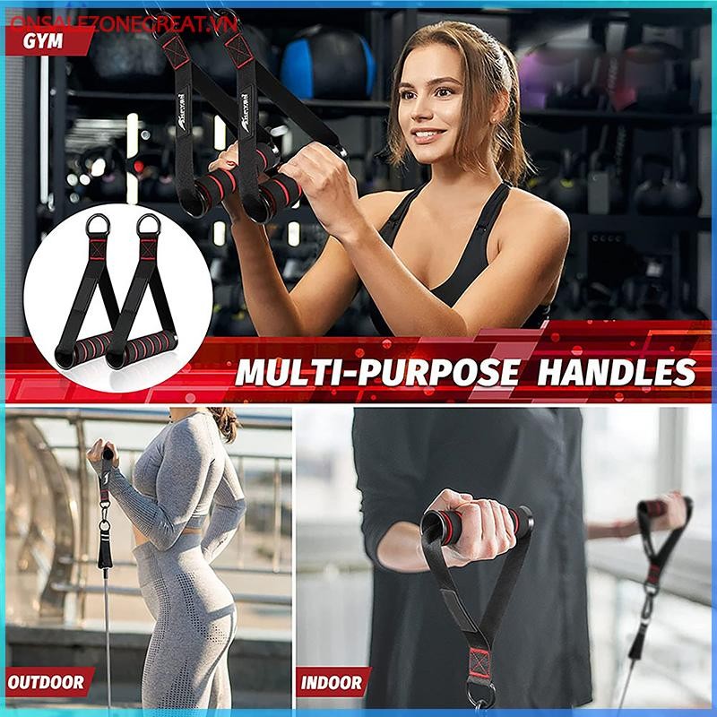 Ons D-Ring Kim Loại Tay Cầm Có Móc, Dùng Cho Cáp, Yoga, Dây Điện, Phòng Gym Tại