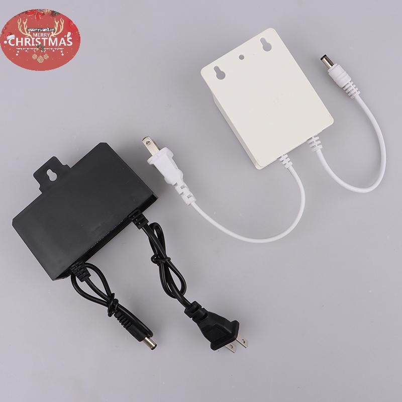 XUAN AC / 12V 2A 2000ma Bộ Chuyển Đổi Camera Giám Sát Nguồn Chống Nước Ngoài Trời EU US Cắm Sạc Adapter Cho VN Camera Giám Sát