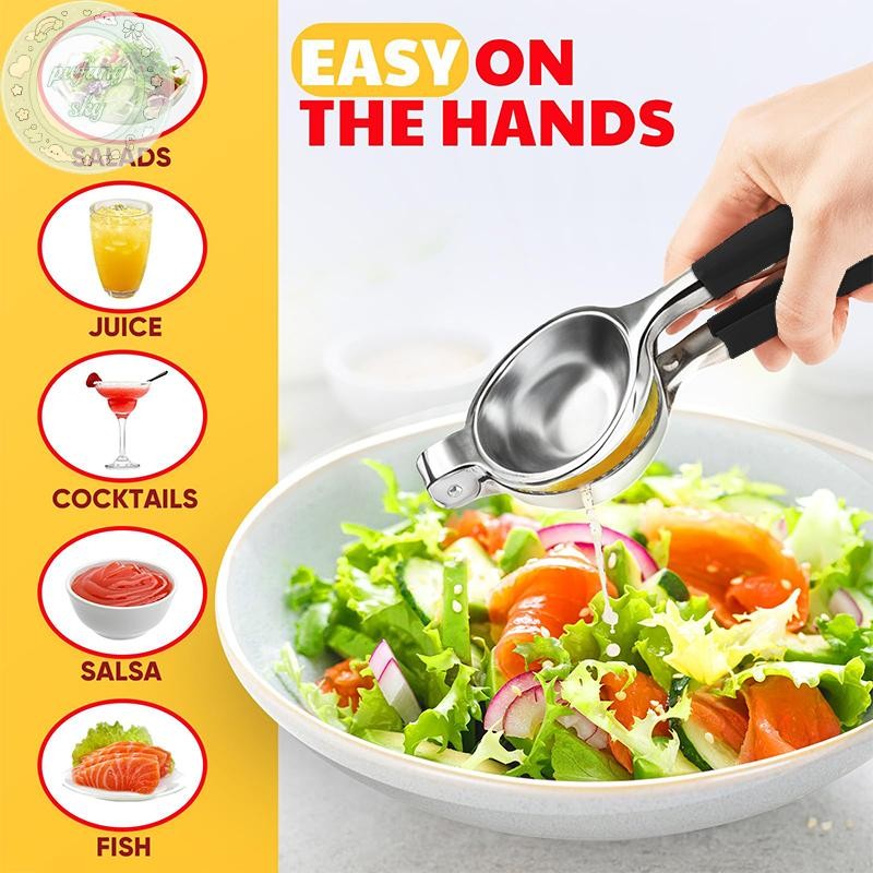 Máy ép chanh PUSKY cực lớn bằng thép không gỉ, ép cam quýt tay hạng nặng VN