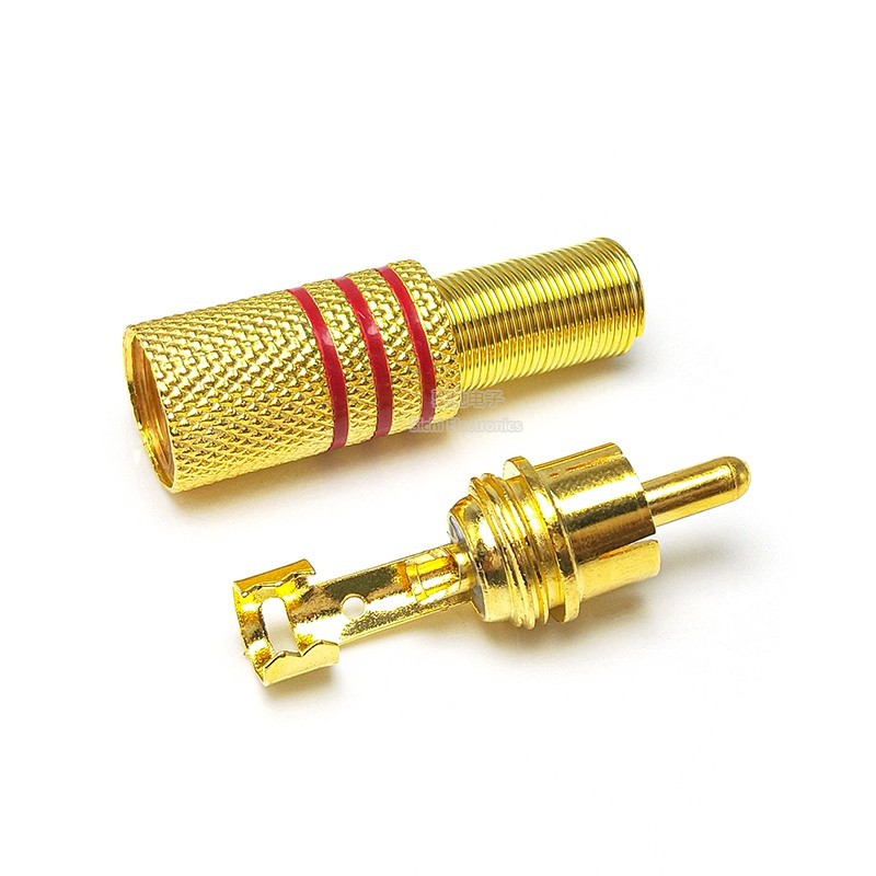 R RCA Sen Âm Thanh Hàn Đầu Mạ Vàng Lotus Nữ Ổ Cắm Hoa Sen Cắm Âm Thanh Âm Thanh Khuếch Đại Công Suất Ổ Cắm Đen / Đỏ