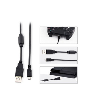 Cáp Sạc Tay Cầm PS4 Dài 2m – Tương Thích DualShock 4, Xbox One