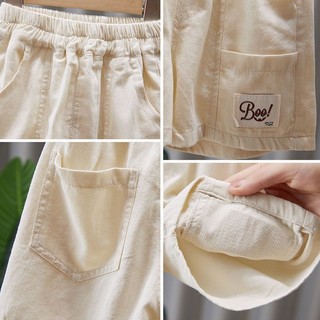 Quần Short Bé Trai 2025 Mới Mỏng Nguyên Chất Cotton Quần Thể Thao Bé Mùa Hè