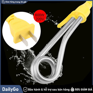 Hot Deals Bộ phận làm nóng điện Lò hơi nước nóng Nước nóng Cà phê Du lịch Sử dụng 600W CN Cắm 220V sục nước nóng sục