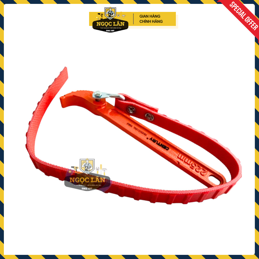 [Chính hãng[ Cảo dây da, cảo mở lọc dầu (nhớt) Century 9" đường kính điều chỉnh từ 25-140mm cao cấp
