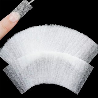 COZYNEST 50 Cái Dạng Bọc, Gel UV Làm Móng Tay Pháp Xây Dựng Lụa Sợi Thủy Tinh Nối Dài Móng Tay, Acrylic 8x4cm Giấy Sợi Thủy Tinh Không Dệt