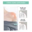 Bộ 2 miếng độn vai silicone trong suốt, nâng vai áo vest/blazer, tự dán, không lộ, dùng cho nam nữ