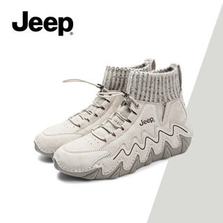 Giày bốt đến mắt cá chân bảo hộ lao động cổ điển JEEP dành cho nữ, Giày bốt thể thao thông thường thời trang ngoài trời, Giày trượt tuyết & tất