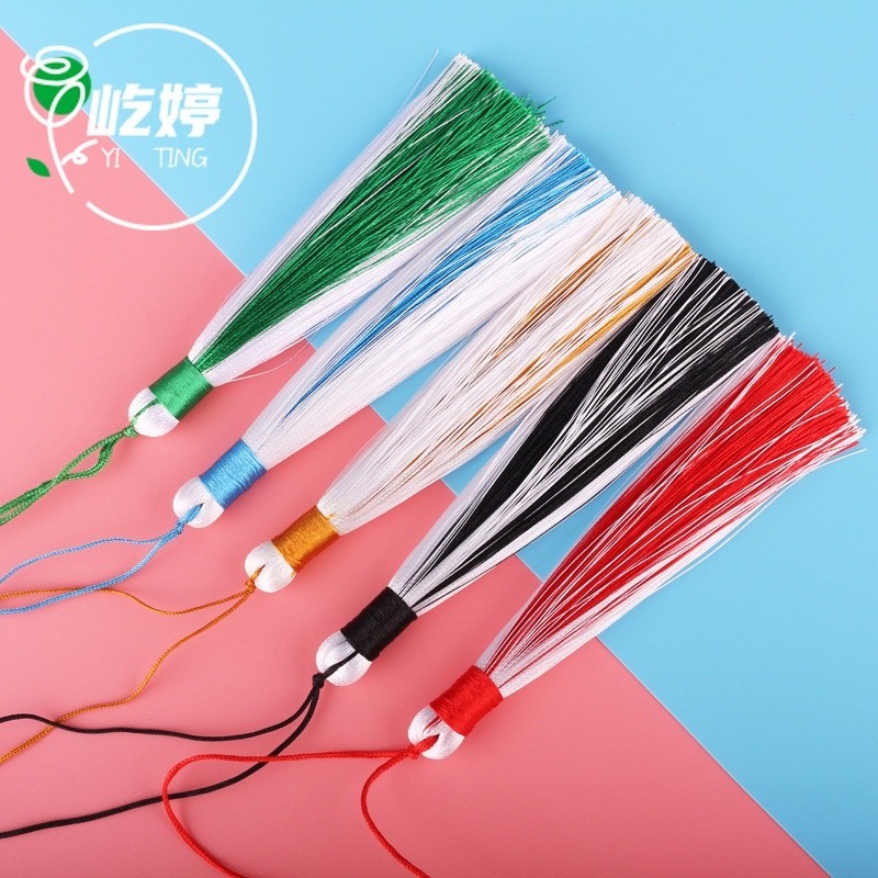(5 cái)Tua rua cổ trang Phối màu 12cm, nguyên liệu làm trang sức cổ trang, Nguyên liệu DIY,Phụ kiện cưới Khánh Huyền